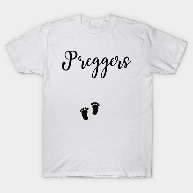 Pregnancy - Preggers T-Shirt by KC Happy Shop